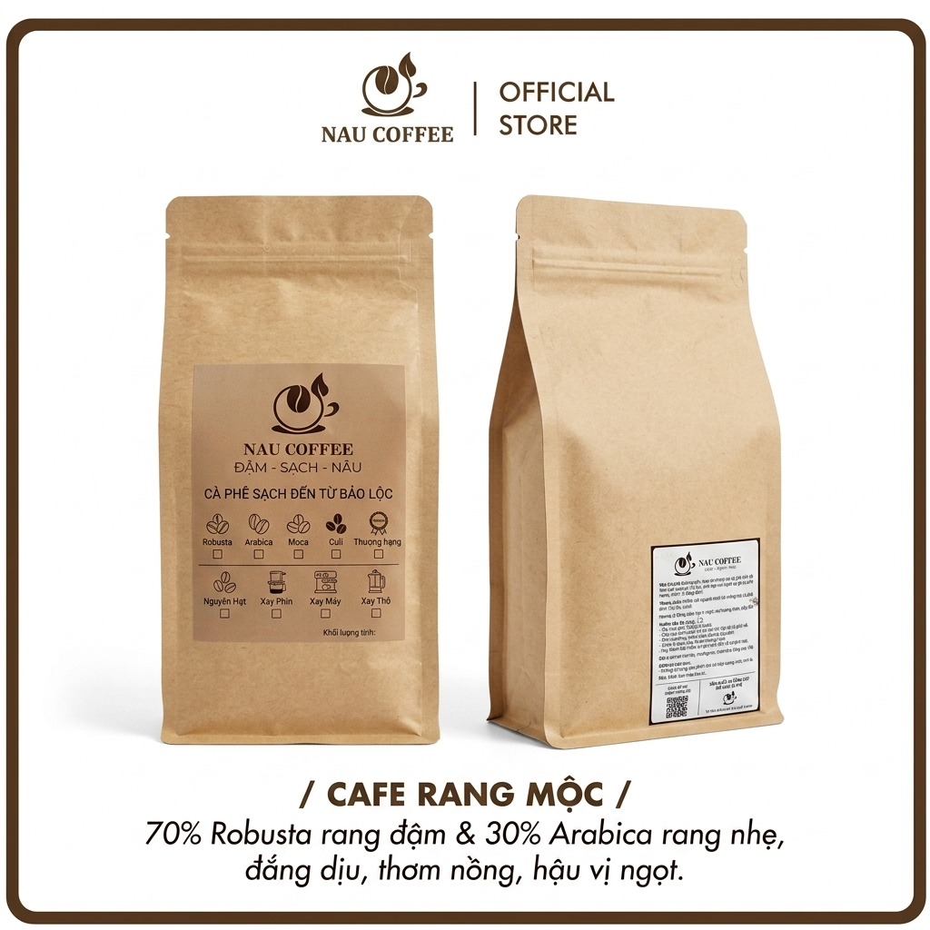 Blend 70-30 cà phê Nâu
