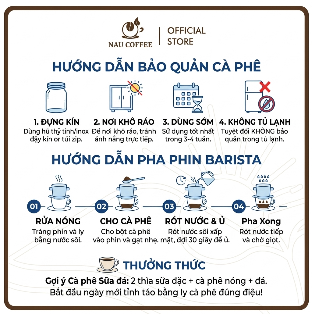 Hướng dẫn pha chế cà phê